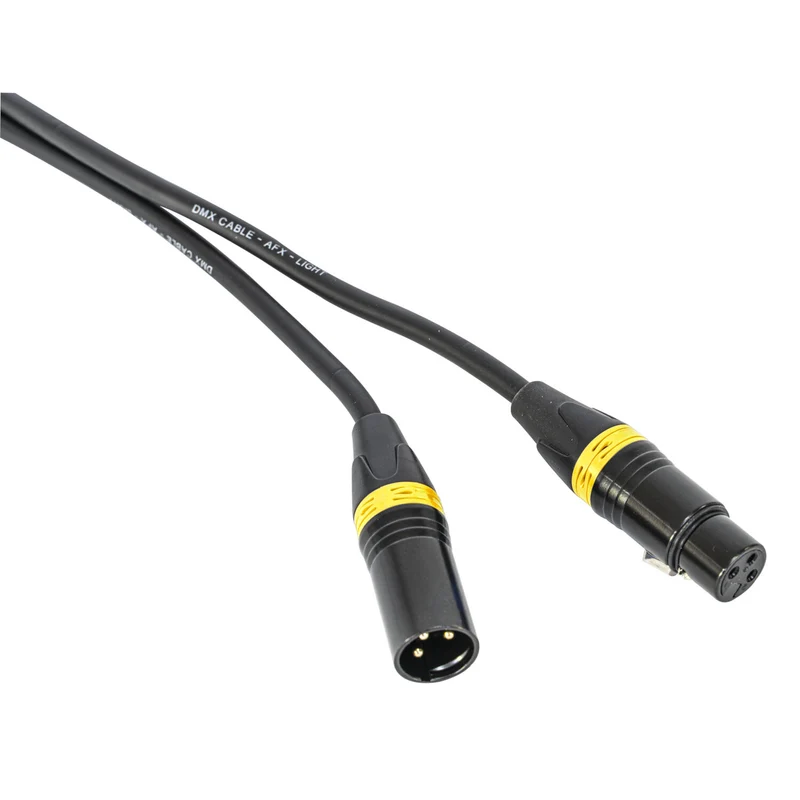 AUVISA 18-5553 SDX5-3 DMX-XLRF-XLRM-5 CABLE DMX MACHO HEMBRA 5 METROS