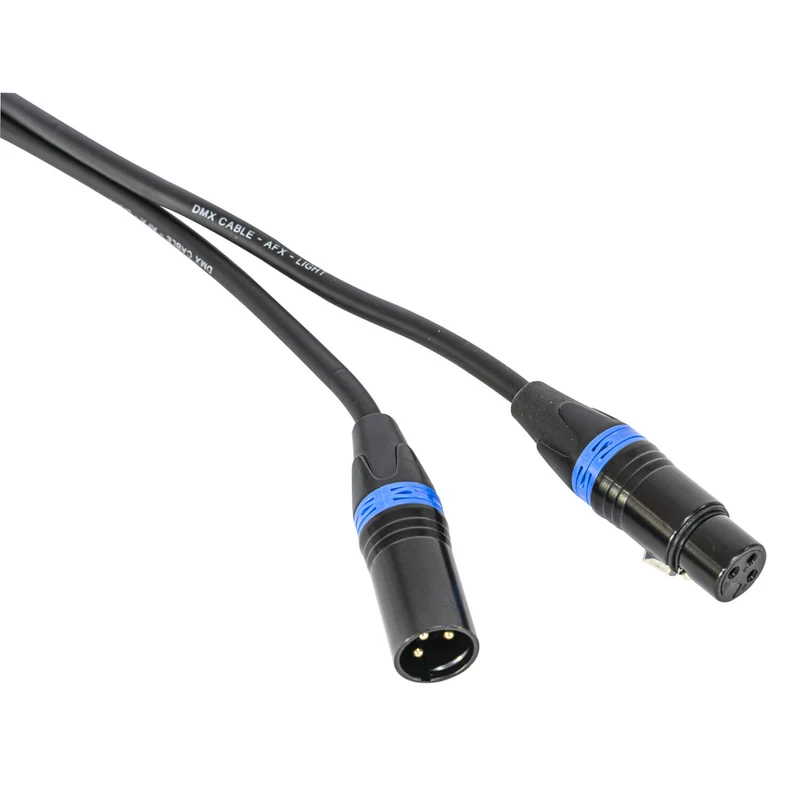 AUVISA 18-5550 DMX-XLRF-XLRM-0.6 CABLE DMX MACHO HEMBRA 0.6 METROS