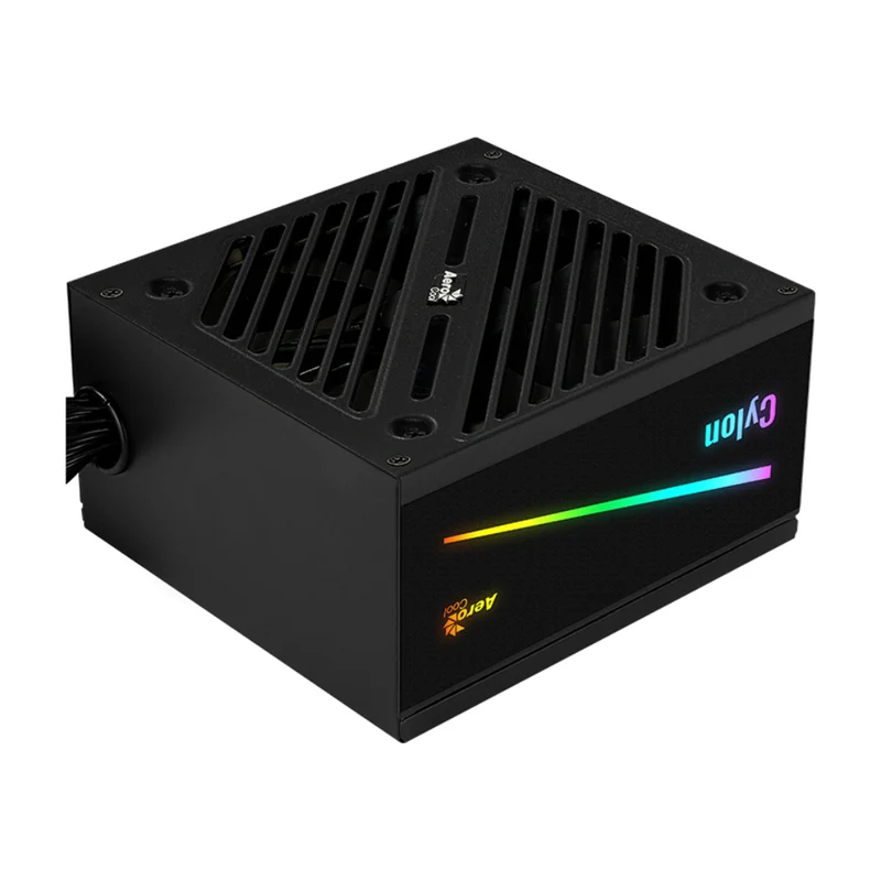 Aerocool Fuente de Poder RGB Cylon 600W Full Range