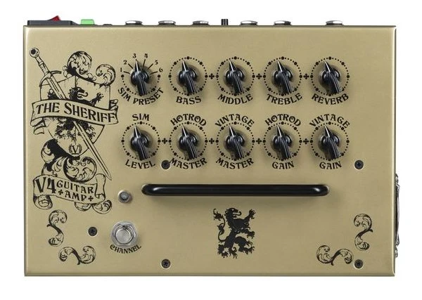 VICTORY AMPS V4 THE SHERIFF POWERAMP AMPLIFICADOR PEDAL GUITARRA