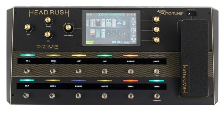 HEADRUSH PRIME PEDALERA MULTIEFECTOS GUITARRA