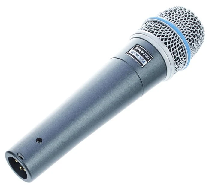 SHURE BETA57A MICROFONO VOCAL INSTRUMENTOS ACUSTICOS