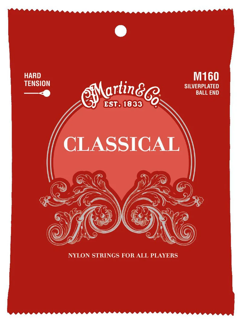 MARTIN M160 CLASSICAL JUEGO CUERDAS GUITARRA ESPAÑOLA TENSION FUERTE