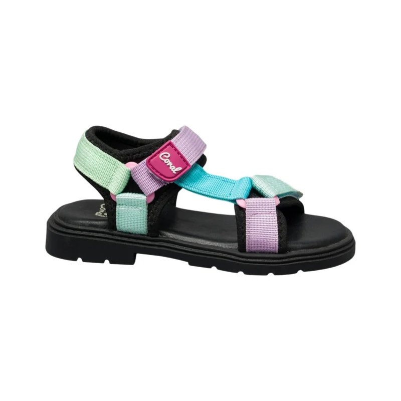 Coral Sandalias Lilo Rainbow, para Niña