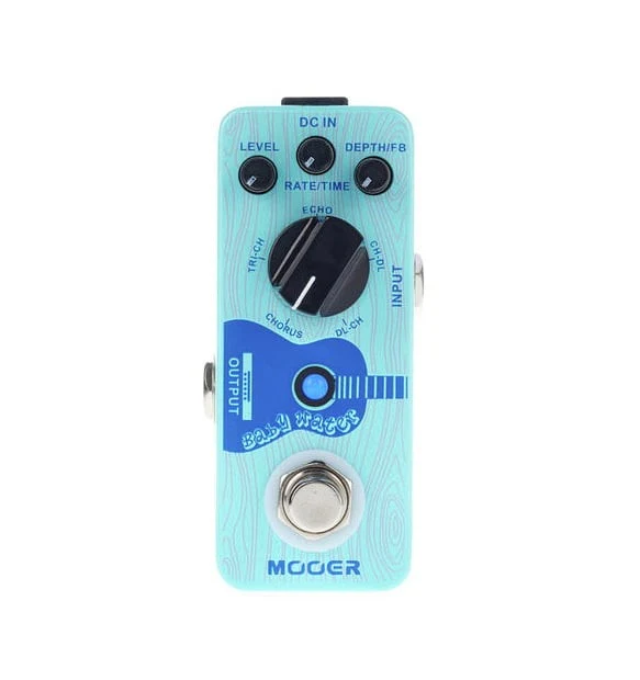 MOOER BABY WATER PEDAL DELAY Y CHORUS ACUSTICO