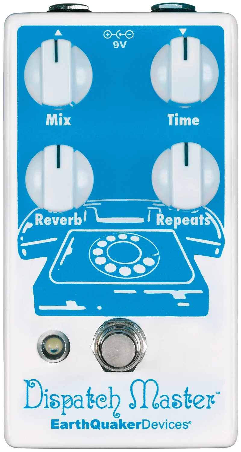 EARTHQUAKER DEVICES DISPATCH MASTER V3 PEDAL REVERB Y DELAY