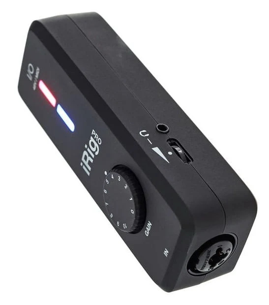 IK MULTIMEDIA IRIG PRO IO INTERFAZ AUDIO MIDI HD UNIVERSAL PARA IPHONE