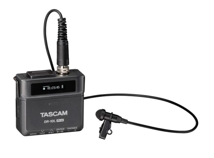 TASCAM DR-10L PRO GRABADOR PORTATIL CON MICROFONO DE SOLAPA