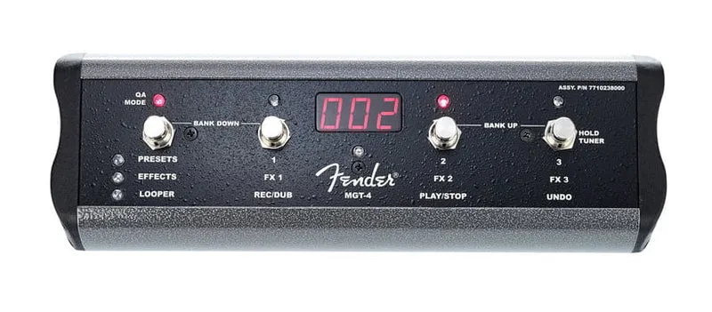 FENDER MGT4 FOOTSWITCH 4 BOTONES PARA FENDER MUSTANG
