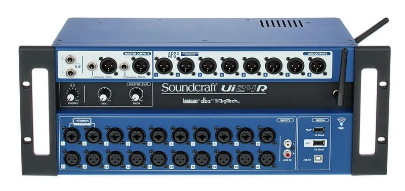 SOUNDCRAFT UI24R MESA DE MEZCLAS 24 CANALES CON WIFI