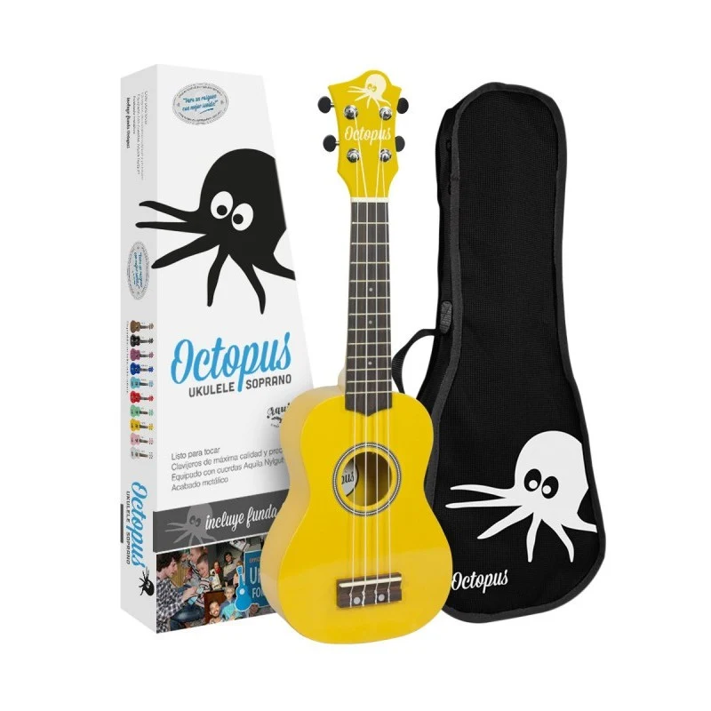 OCTOPUS UK-205YL UKELELE SOPRANO AMARILLO