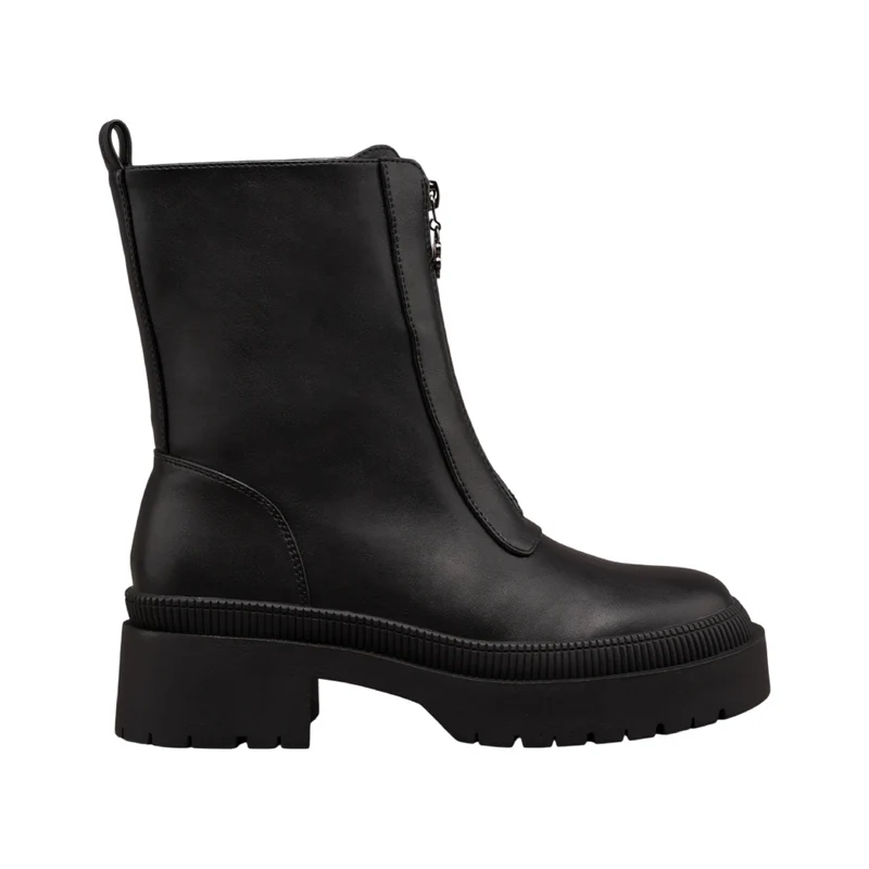 Coral Botines Casuales Zendaya Pu Negro, para Mujer
