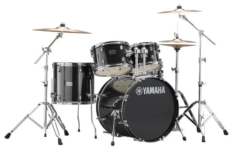 YAMAHA RDP0F5 BLG CPSET RYDEEN BATERIA ACUSTICA CON HERRAJES Y PLATOS BLACK GLITTER