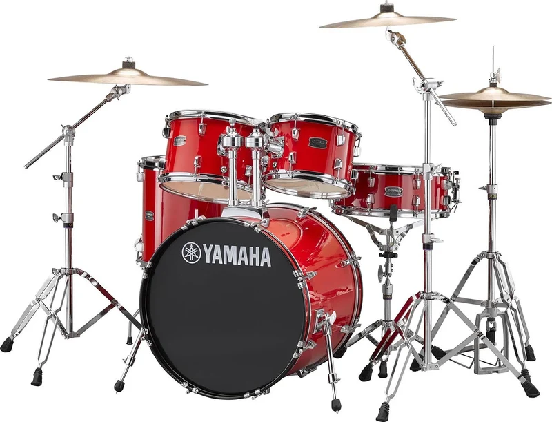 YAMAHA RDP0F5 RD SET RYDEEN BATERIA ACUSTICA CON HERRAJES HOT RED
