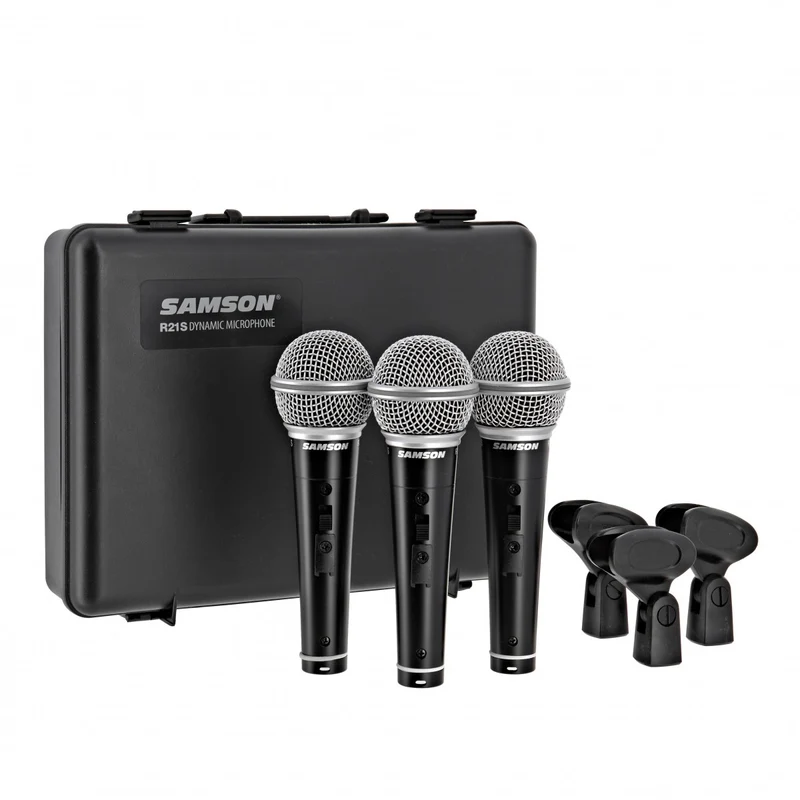 SAMSON R21 SW 3 PACK DE MICROFONOS
