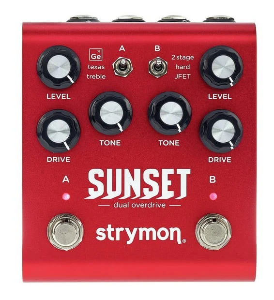 STRYMON SUNSET DUAL OVERDRIVE PEDAL