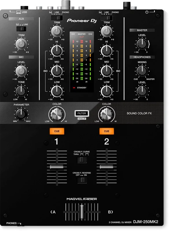 PIONEER DJ DJM-250 MK2 MESA DE MEZCLAS DJ