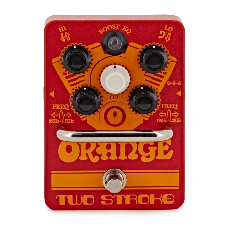 ORANGE TWO STROKE PEDAL BOOSTER