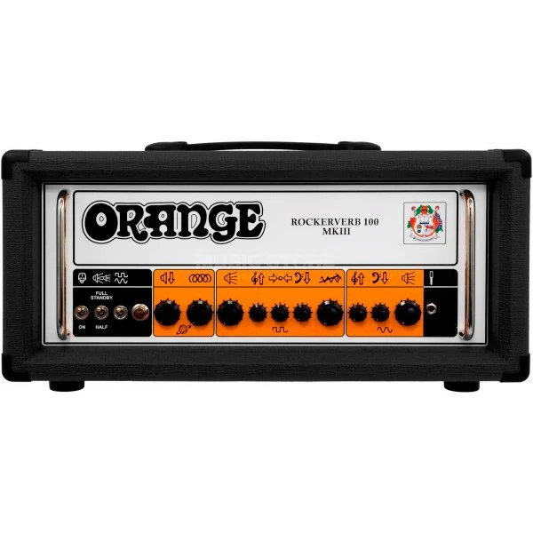 ORANGE ROCKERVERB 100H MKIII BLK AMPLIFICADOR CABEZAL NEGRO