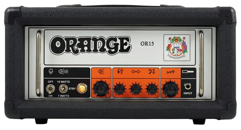 ORANGE OR15H BK AMPLIFICADOR CABEZAL GUITARRA NEGRO