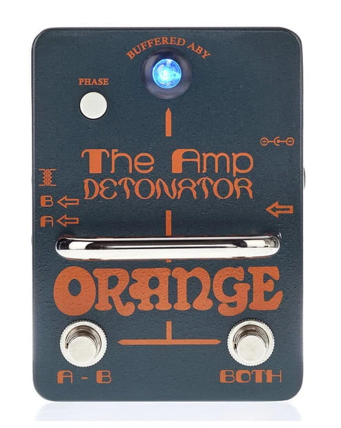 ORANGE AMP DETONATOR PEDAL ABY SELECTOR DE AMPLIFICADOR