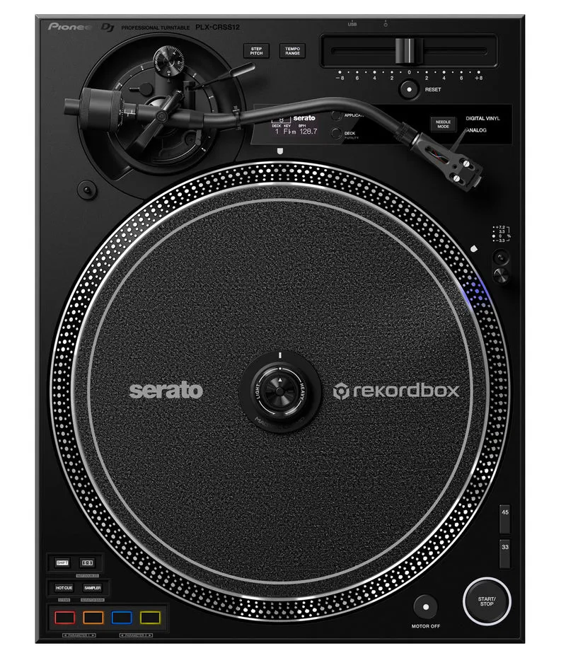 PIONEER DJ PLX-CRSS12 PLATO GIRATORIO PROFESIONAL TRACCION DIRECTA