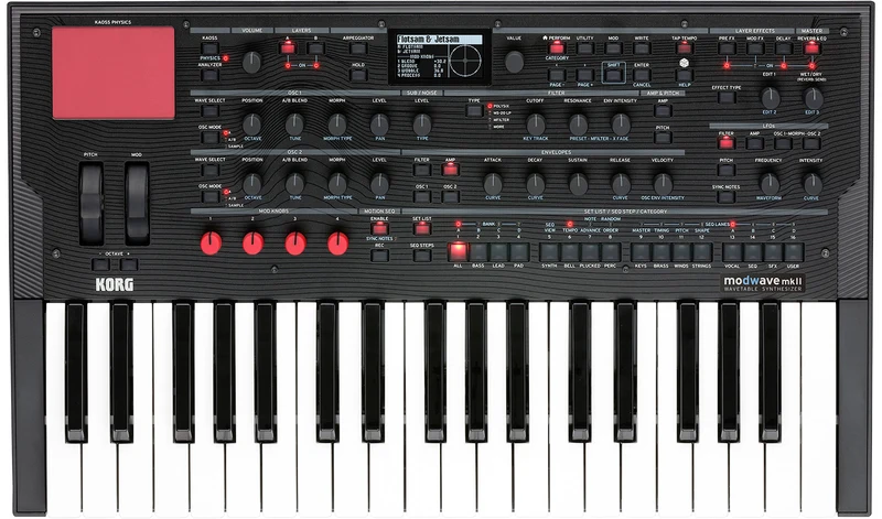 KORG MODWAVE MKII TECLADO SINTETIZADOR