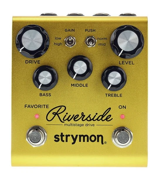 STRYMON RIVERSIDE MULTISTAGE DRIVE PEDAL OVERDRIVE DISTORSION
