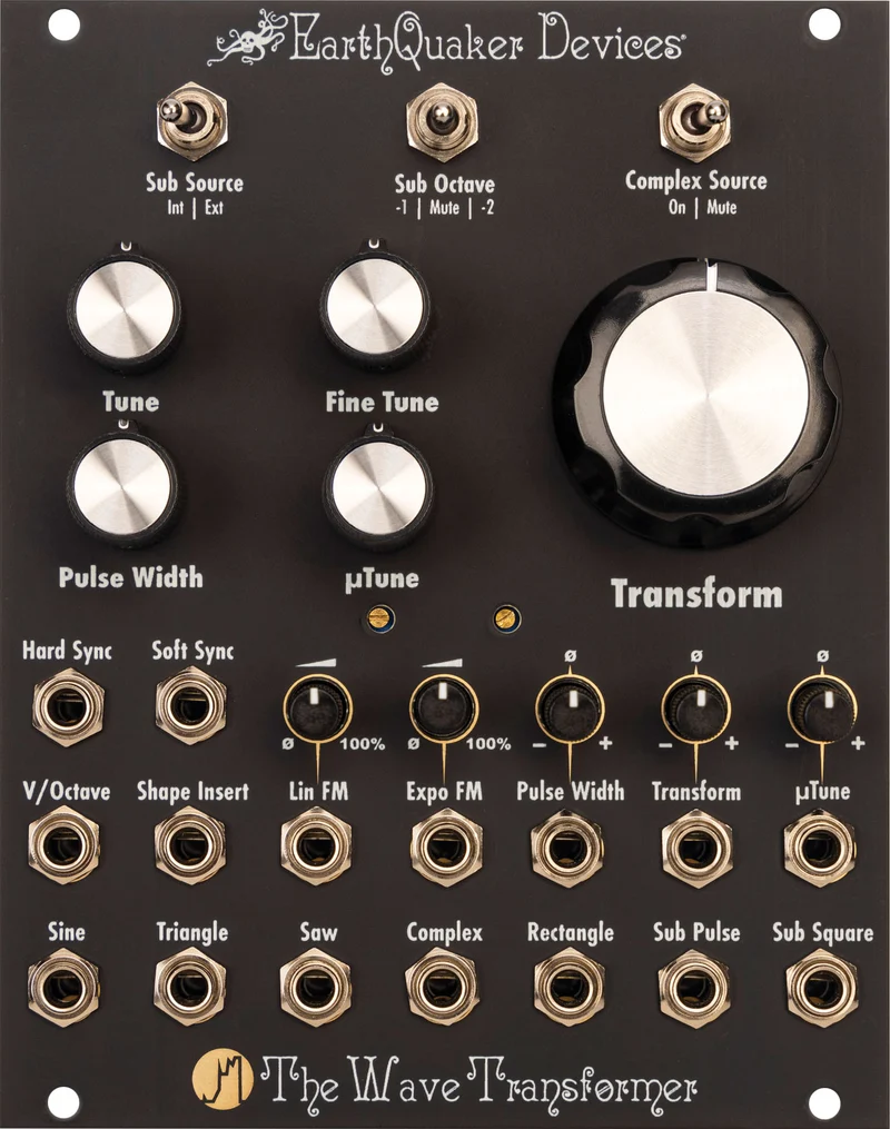 EARTHQUAKER DEVICES THE WAVE TRANSFORMER EURORACK MODULE MODULO OSCILADOR