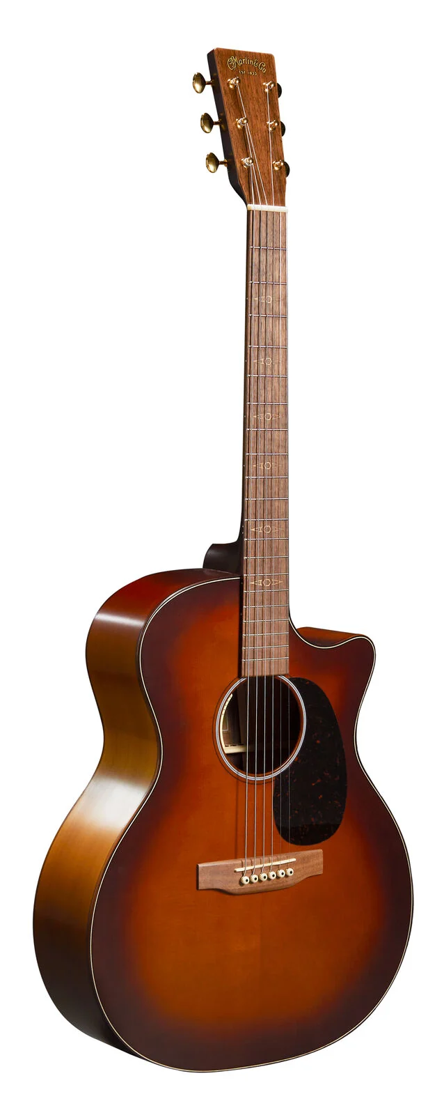 MARTIN GPCE INCEPTION MAPLE GUITARRA ELECTROACUSTICA GRAND PERFORMANCE AMBER FADE SUNBURST