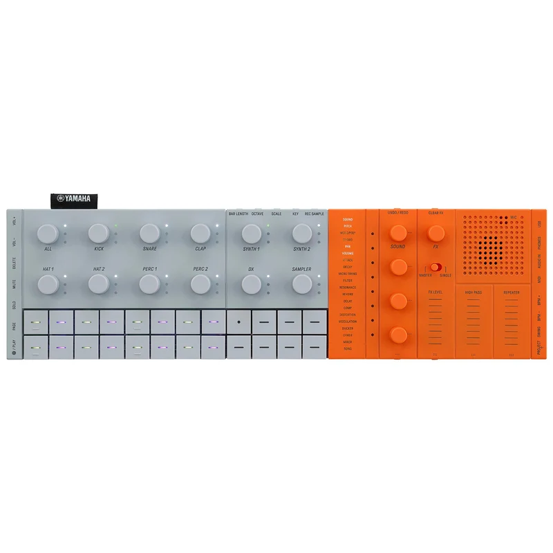 YAMAHA SEQTRAK ORANGE ESTACION DE CREACION MUSICAL NARANJA