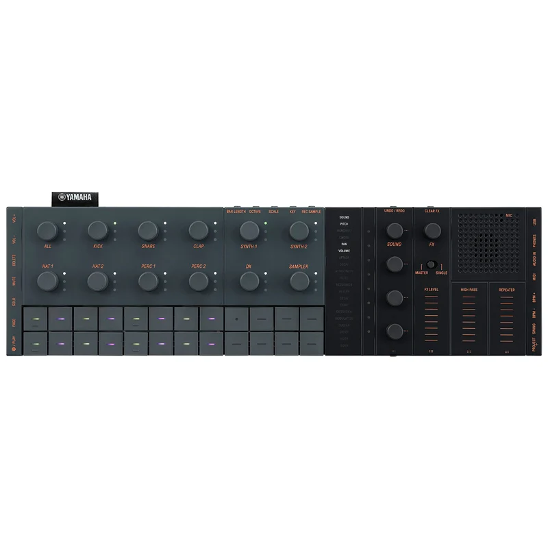 YAMAHA SEQTRAK BLACK ESTACION DE CREACION MUSICAL NEGRA