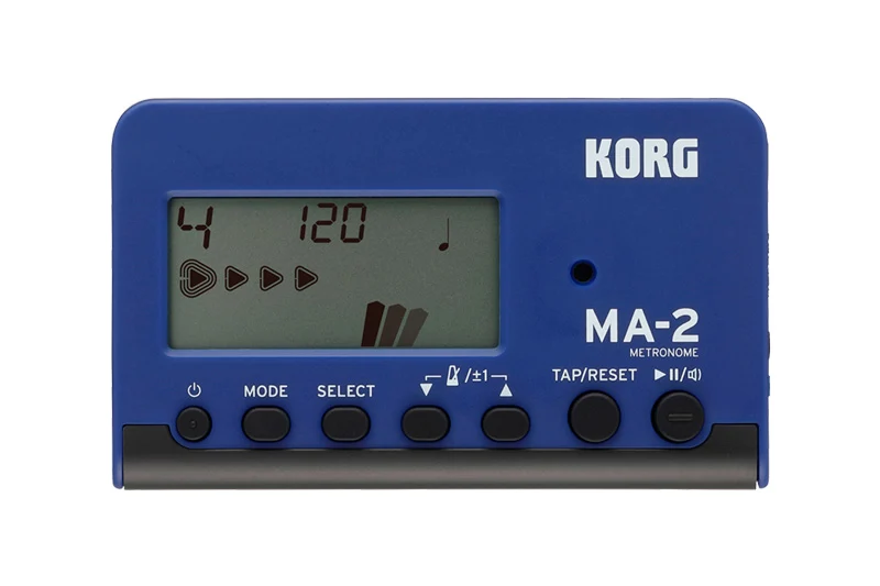 KORG MA-2 BLBK METRONOMO AZUL Y NEGRO