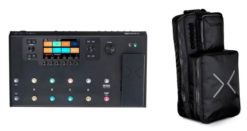 LINE 6 -PACK- HELIX LT PEDALERA MULTIEFECTOS GUITARRA + FUNDA BACKPACK