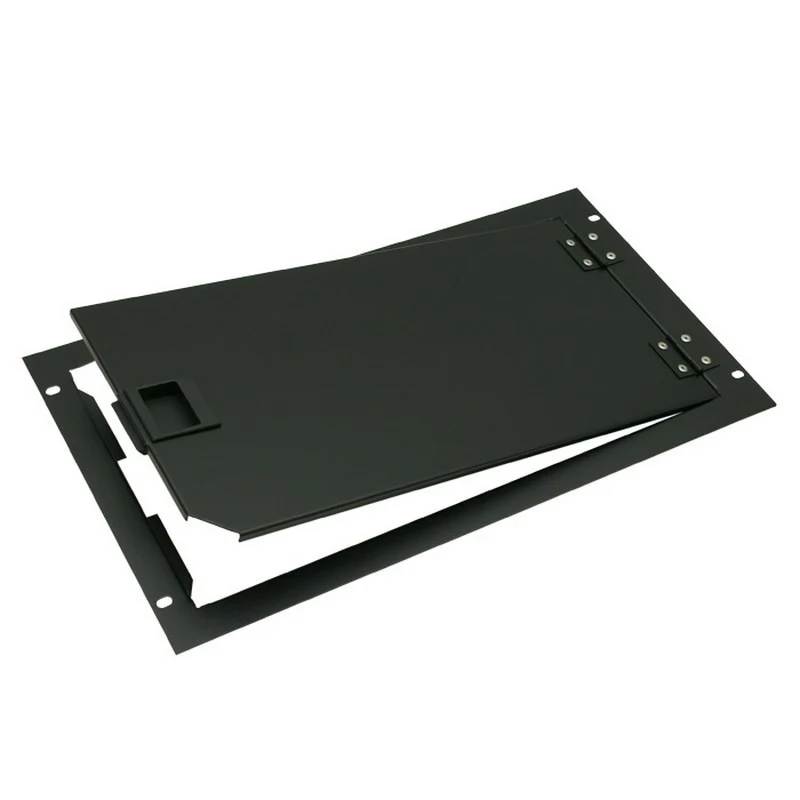 ADAM HALL 87610 PUERTA DE ACCESO TRASERA PARA RACKS ABIERTOS- ALTURA 27CM CON CIERRE