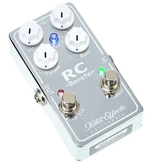 XOTIC RC BOOSTER V2 PEDAL BOOSTER