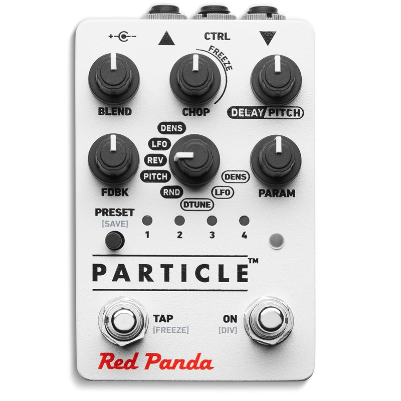 RED PANDA PARTICLE 2 PEDAL DELAY PITCH SHIFTING