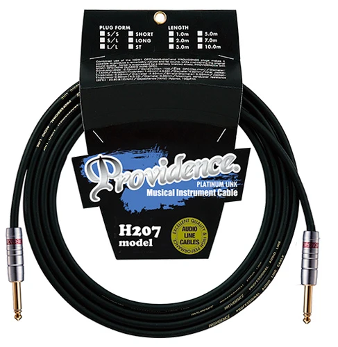 PROVIDENCE H207 SS 3M CABLE INSTRUMENTO JACK RECTO 3 METROS