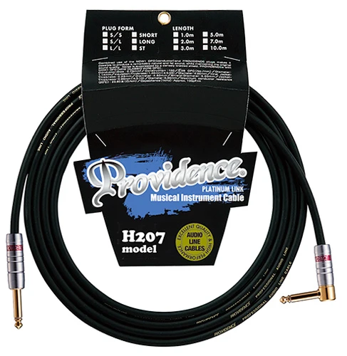 PROVIDENCE H207 SL 3M CABLE INSTRUMENTO JACK RECTO ACODADO 3 METROS