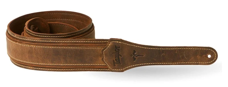TAYLOR 4109-25 WINGS 2.5 CORREA GUITARRA DARK BROWN LEATHER