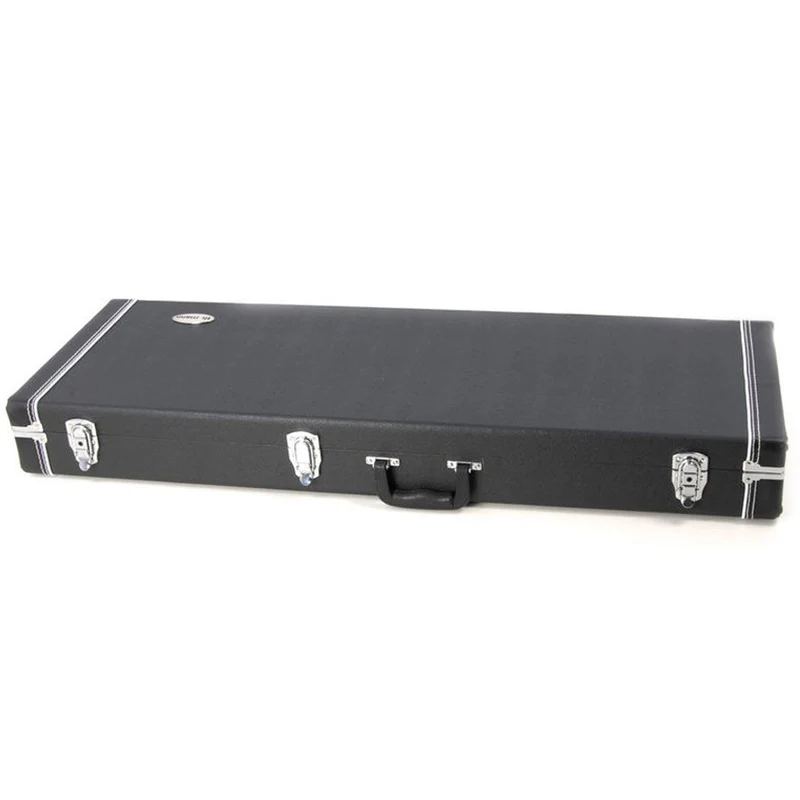 AUVISA EMGEKE 10606B ESTUCHE DE MADERA PARA GUITARRA ELECTRICA RECTANGULAR TIPO STRATO