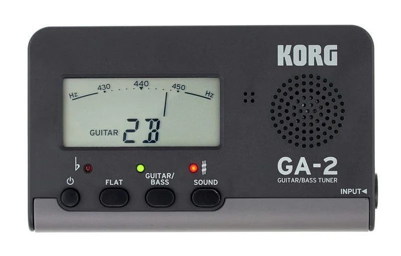 KORG GA2 AFINADOR GUITARRA Y BAJO