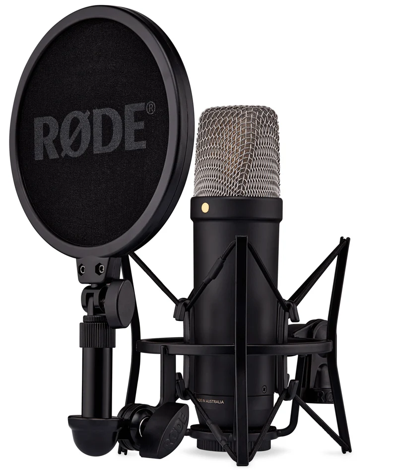 RODE NT1 5TH GEN BK MICROFONO CONDENSADOR CARDIOIDE NEGRO
