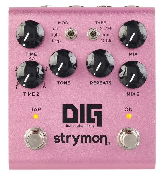 STRYMON DIG V2 FSR PEDAL DELAY DIGITAL