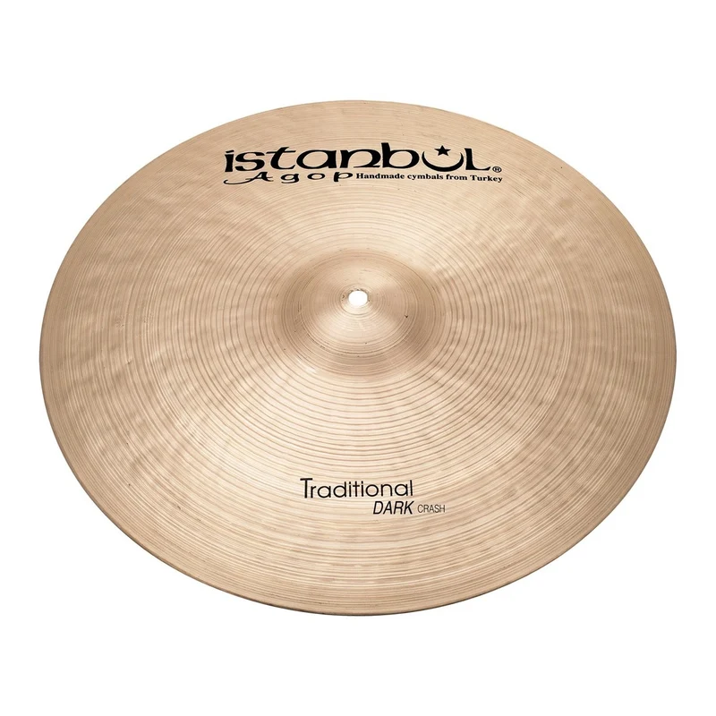 ISTANBUL AGOP TRADITIONAL DARK CRASH 19 PLATO BATERIA