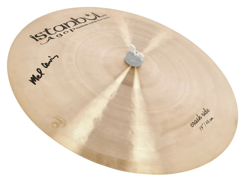 ISTANBUL AGOP SIGNATURE MEL LEWIS CRASH RIDE 19 PLATO BATERIA