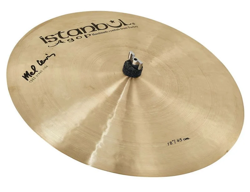 ISTANBUL AGOP SIGNATURE MEL LEWIS 1982 CRASH 18 PLATO BATERIA