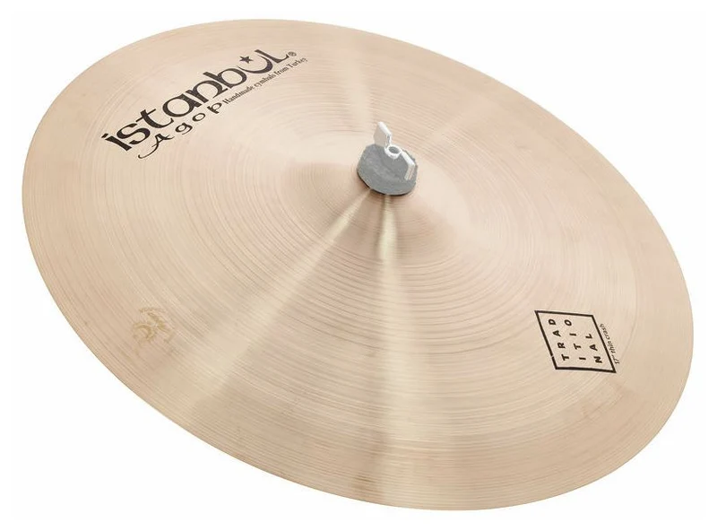ISTANBUL AGOP TRADITIONAL THIN CRASH 17 PLATO BATERIA