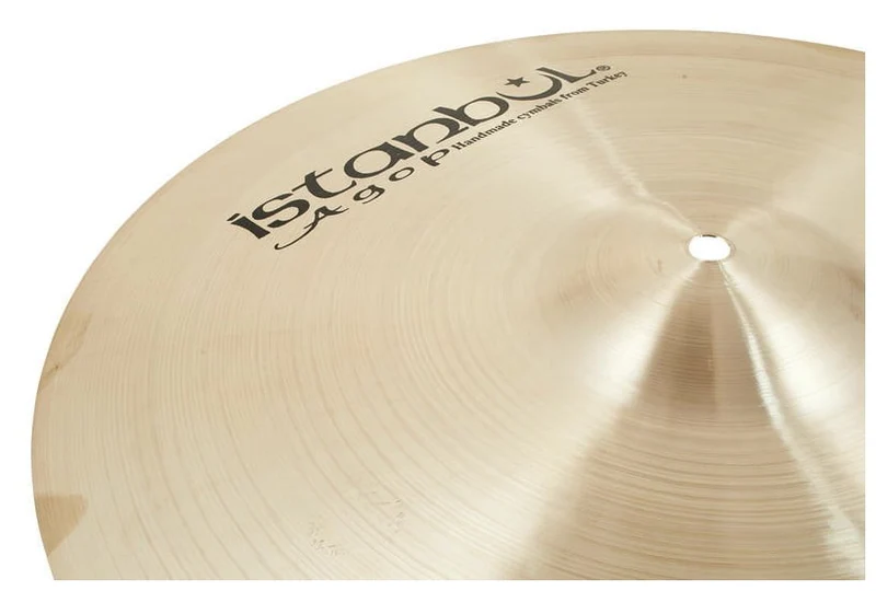 ISTANBUL AGOP TRADITIONAL PAPER THIN CRASH 17 PLATO BATERIA