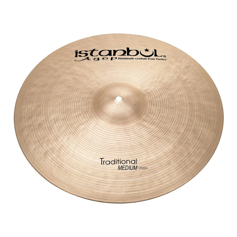 ISTANBUL AGOP TRADITIONAL MEDIUM CRASH 17 PLATO BATERIA